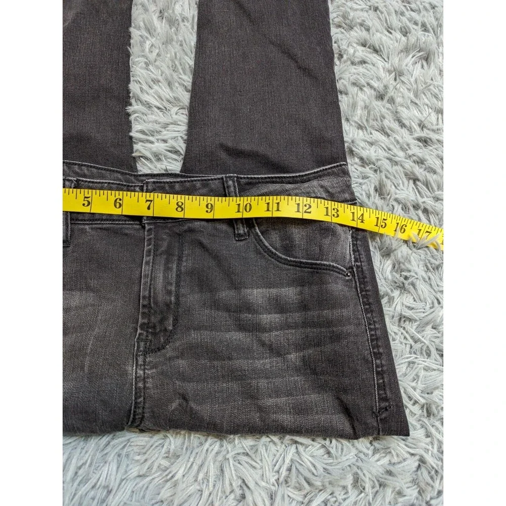 Kensie‎ Jeans Skinny Womens Size 4/27 4 Velvet Tie Off Cuffs Black 25 inseam